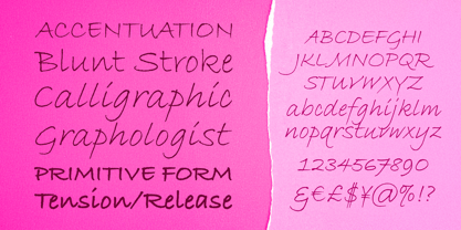 ITC Bradley Hand Font Poster 3
